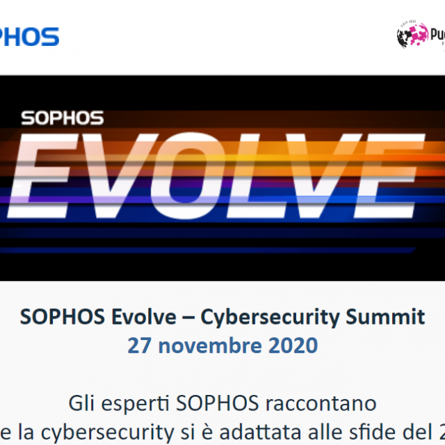 SOPHOS Evolve &#8211; Cybersecurity Summit